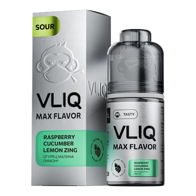 Жидкость Max Flavor Sour Salt - Огурец Малина Лимон Жидкость Max Flavor Sour Salt - Огурец Малина Лимон
