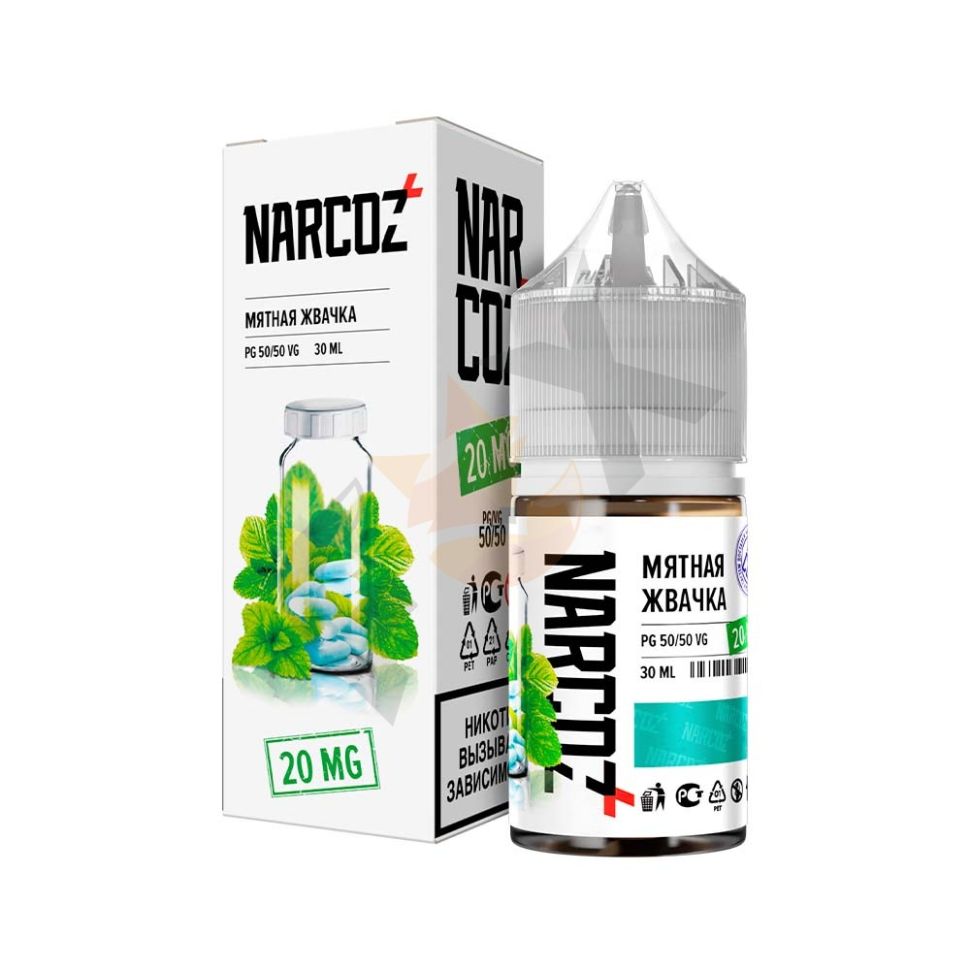 Жидкость Narcoz Salt - Мятная Жвачка