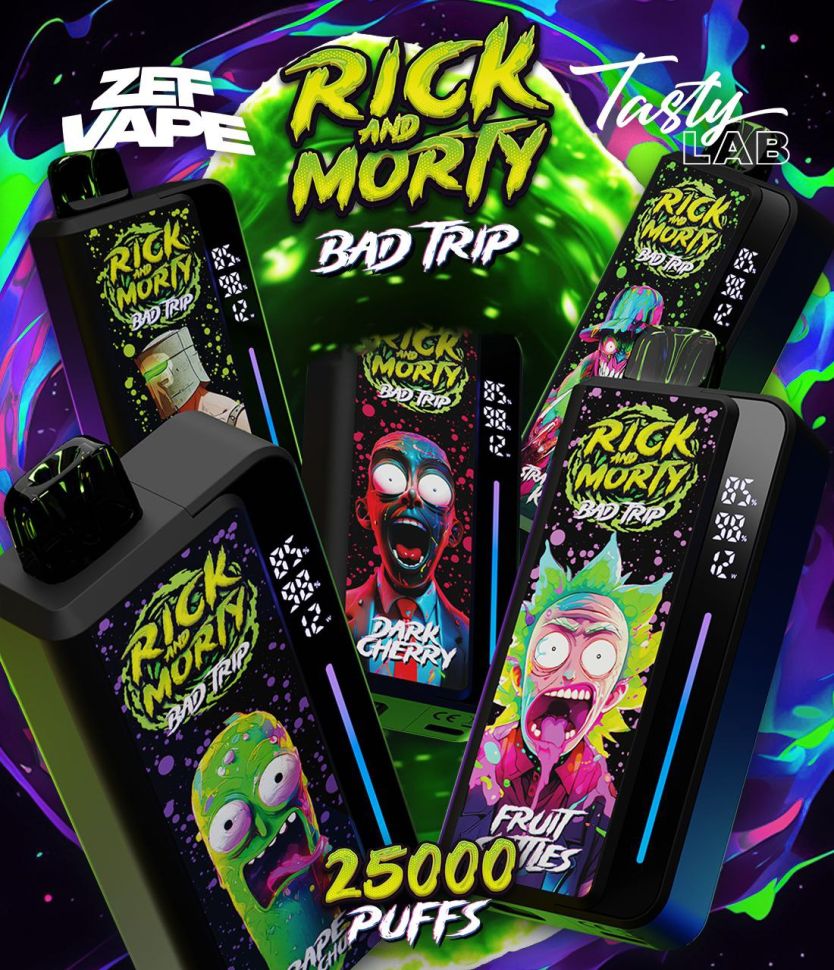 Rick and Morty Bad Trip 25000 - Тройная Ягода