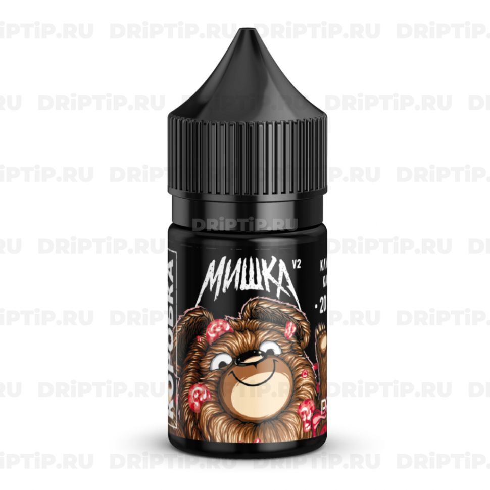 Жидкость Мишка V2 Salt - Клубничная Карамель