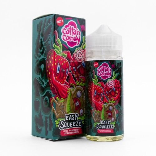EASY SQUEEZE Kiwi-Raspberry-Strawberries 3mg 120ml EASY SQUEEZE Kiwi-Raspberry-Strawberries 3mg 120ml