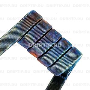 Caterpillar 4*0,35K+0,1 NiCr, 3 мм, 5 витков, 0.075 ом