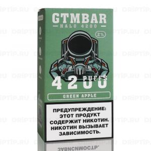 Gtm Bar Halo 4200 - Green Apple