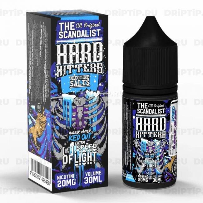 Жидкость The Scandalist Hard Hitters Salt - Speed Of Light Iced 