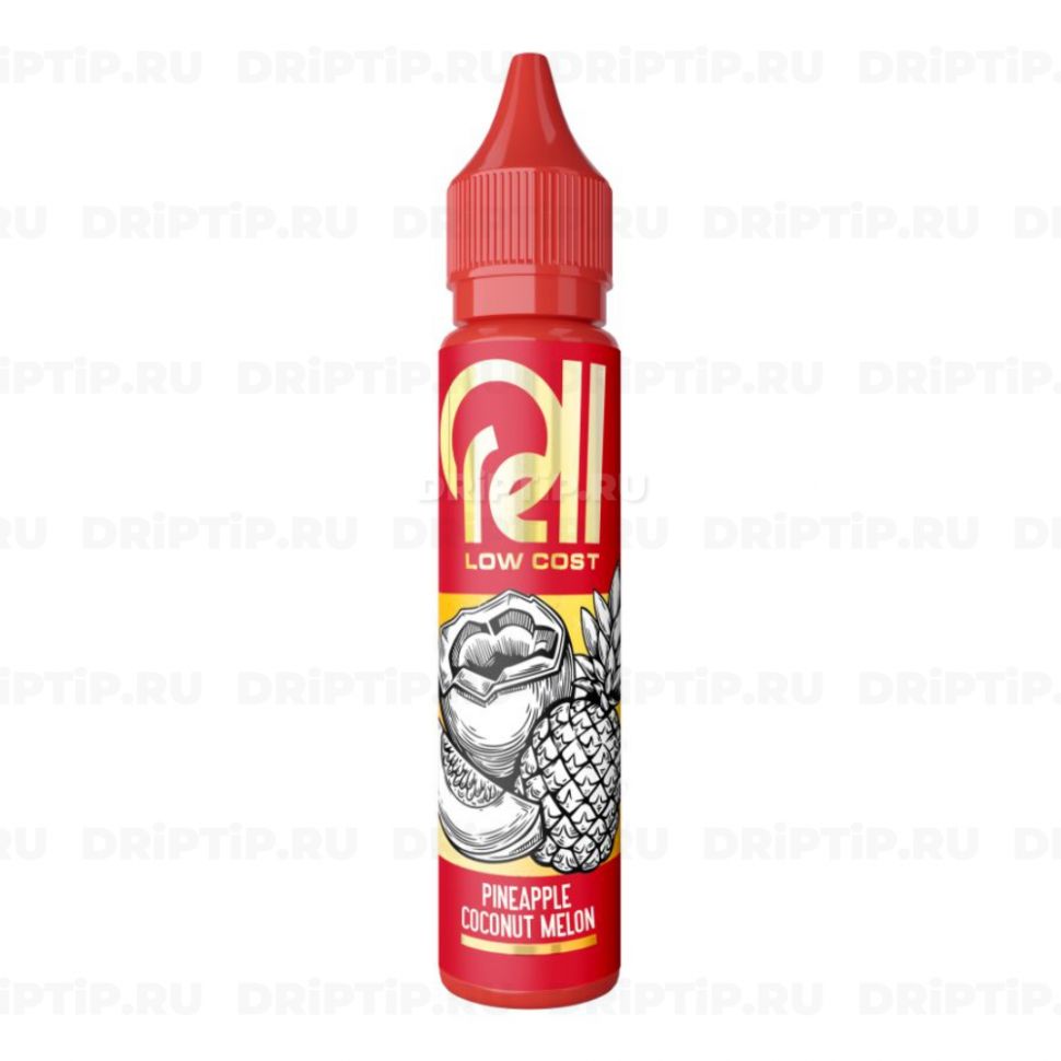 Жидкость Rell Low Cost Salt - Pineapple Coconut Melon