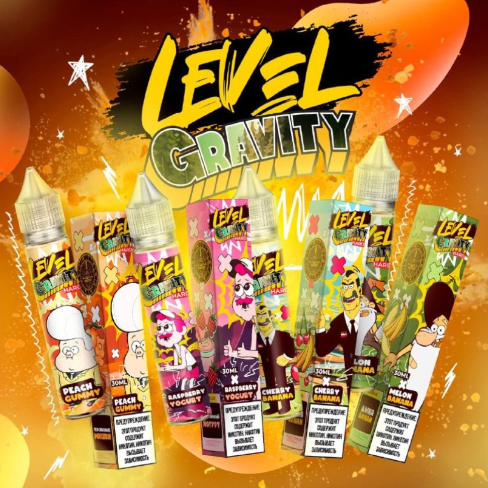 Жидкость Level Gravity Salt - Холодный персик