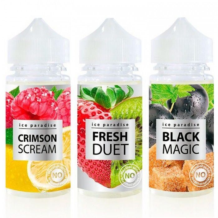 Жидкость Ice Paradise - Ruby Eyes 0mg 100ml (no menthol)