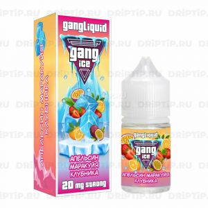 Gang Ice Salt - Апельсин Маракуйя Клубника