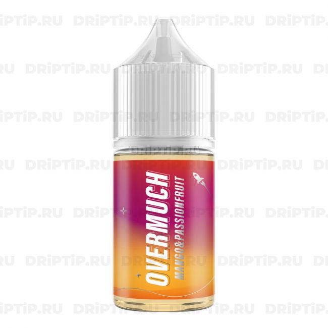 Жидкость Overmuch Salt - Mango and Passionfruit Жидкость Overmuch Salt - Mango and Passionfruit