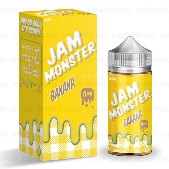 Жидкость Jam Monster - Banana 