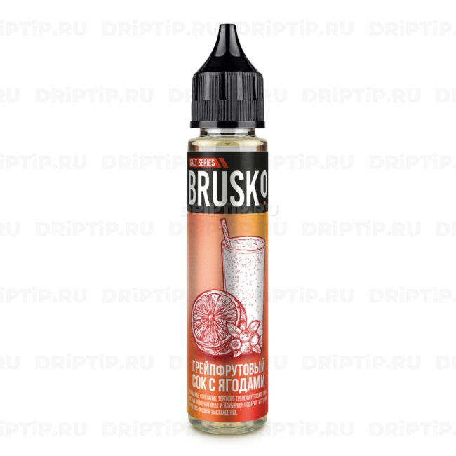 Жидкость Brusko Salt - Грейпфрутовый сок с ягодами 