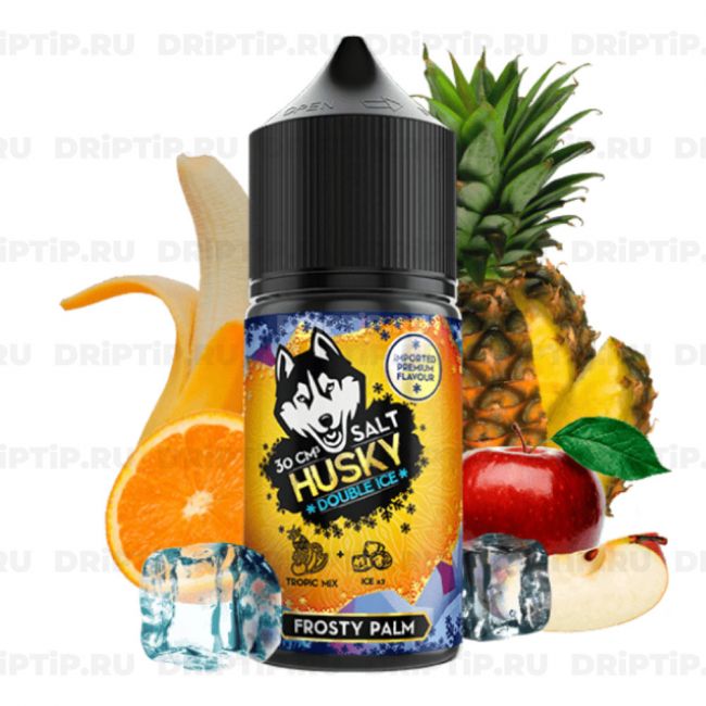 Жидкость Husky Import Double Ice Salt - Frosty Palm Жидкость Husky Import Double Ice Salt - Frosty Palm