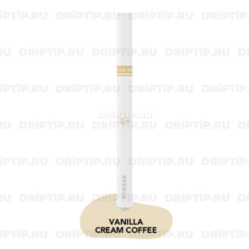 GTM BAR E-Cig 400 - Vanilla Cream Coffee