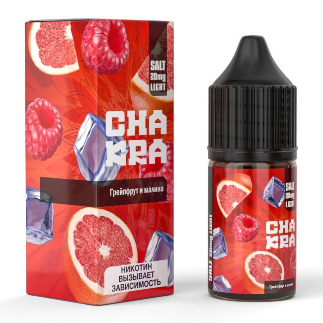 Жидкость Chakra Salt - Грейпфрут и малина 