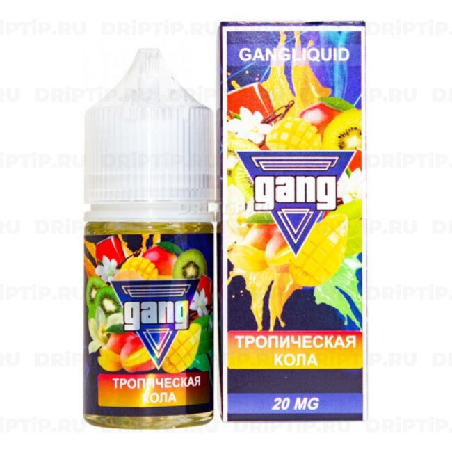 Жидкость Gang Salt - Тропическая Кола 