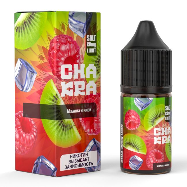 Жидкость Chakra Salt - Малина и киви Жидкость Chakra Salt - Малина и киви