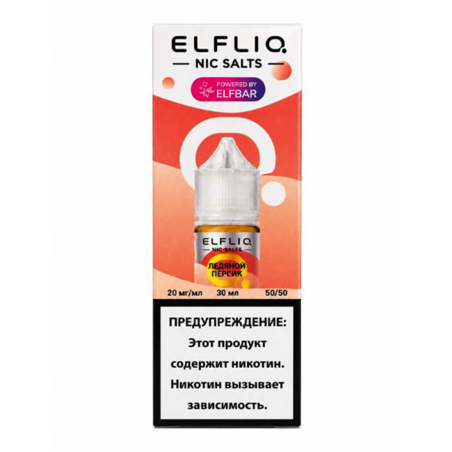 Жидкость ElfLiq Salt - Ледяной персик 