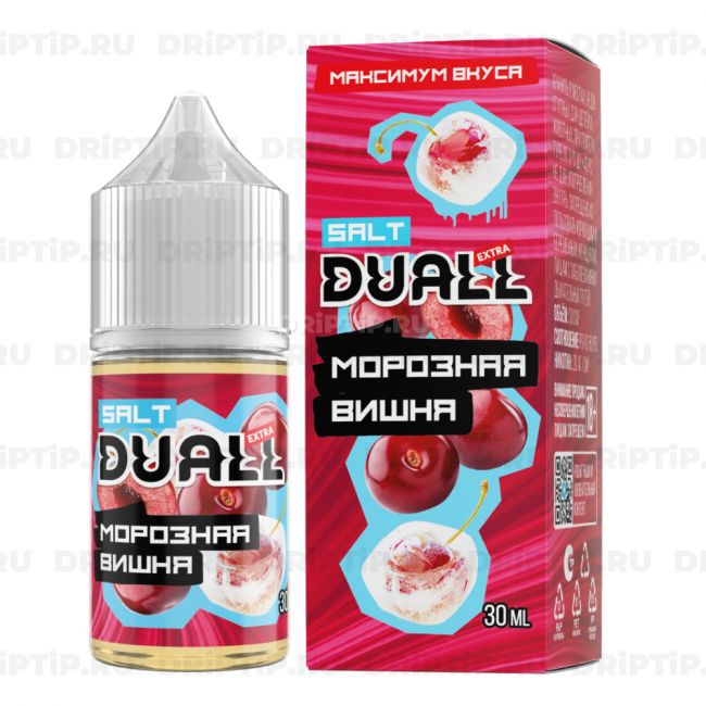 Жидкость Duall Salt Extra - Морозная Вишня Жидкость Duall Salt Extra - Морозная Вишня