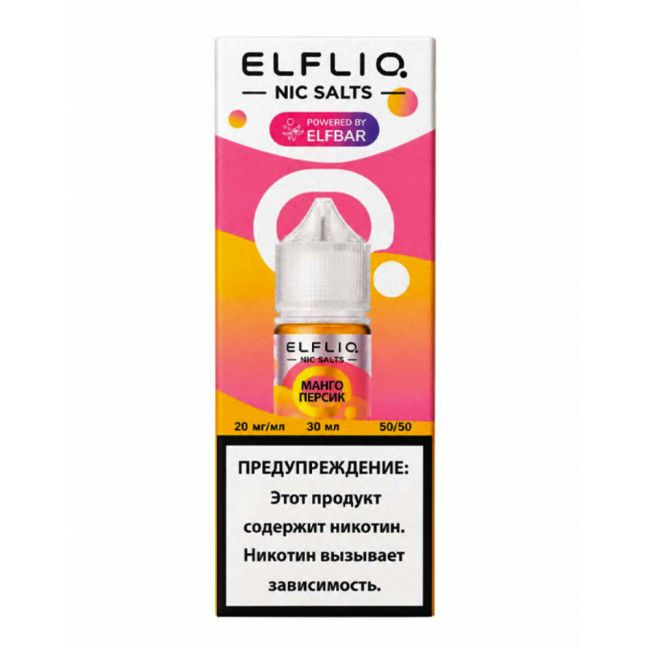 Жидкость ElfLiq Salt - Манго персик 