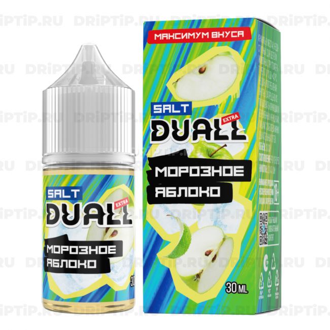 Жидкость Duall Salt Extra - Морозное Яблоко Жидкость Duall Salt Extra - Морозное Яблоко
