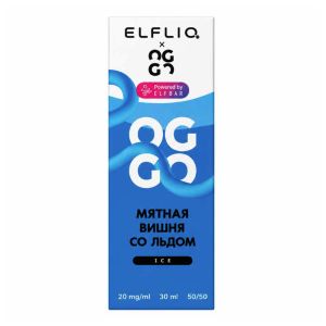 ElfLiq X Oggo Ice Salt - Мятная Вишня со льдом