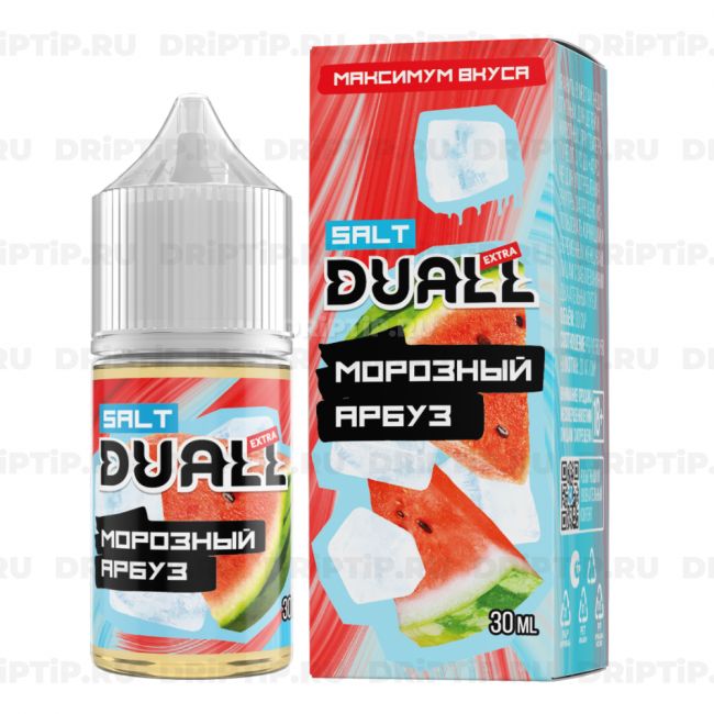 Жидкость Duall Salt Extra - Морозный Арбуз Жидкость Duall Salt Extra - Морозный Арбуз