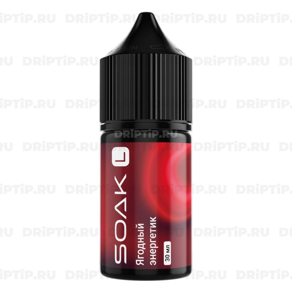 Жидкость Soak L Salt - Ягодный энергетик