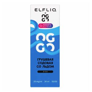 ElfLiq X Oggo Ice Salt - Грушевая Содовая со льдом