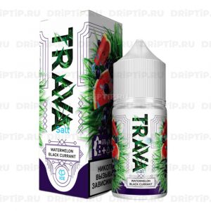 Trava Salt - Арбуз Черная Смородина Лед 