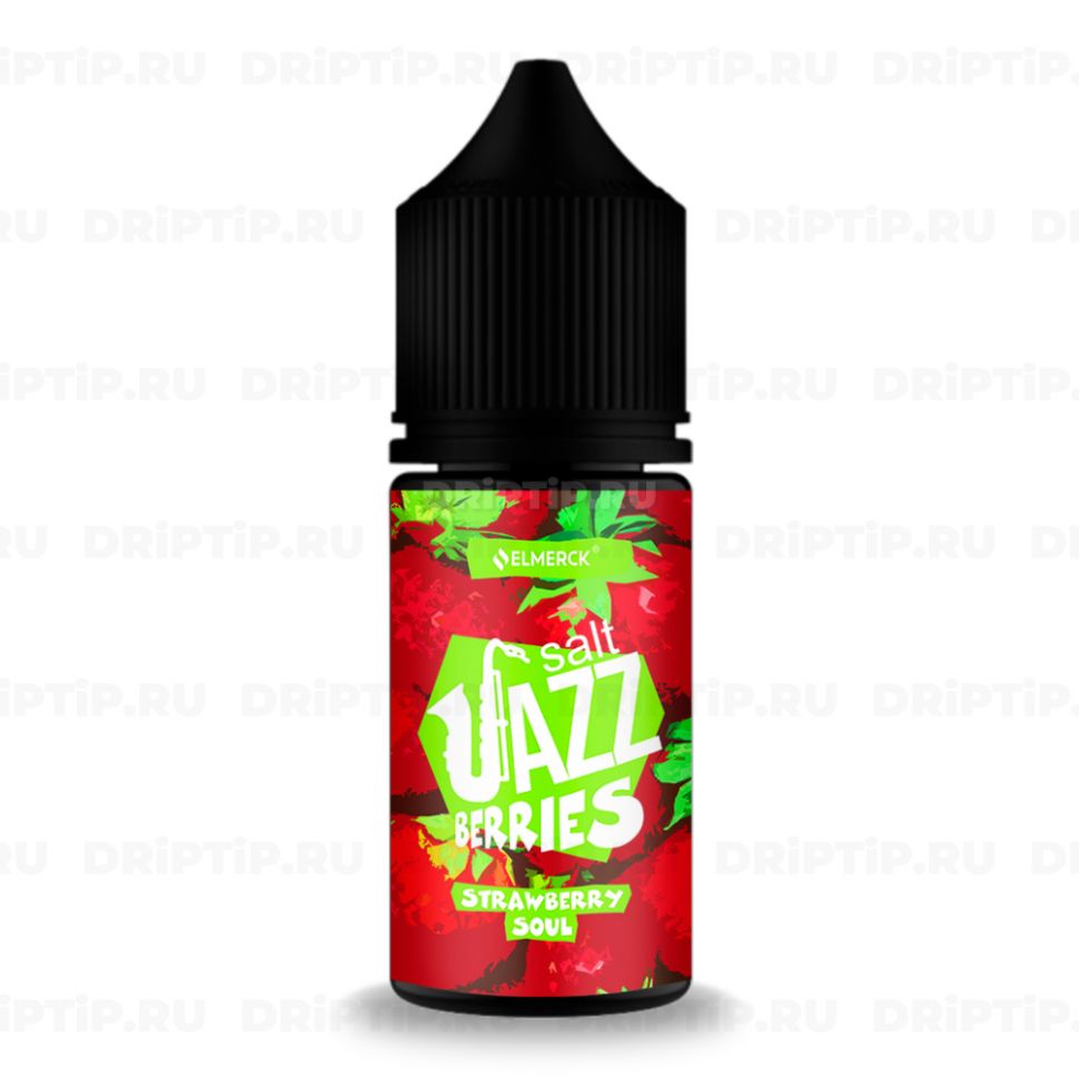 Жидкость Jazz Berries Salt - Strawberry Soul Срок годности до 12.2024