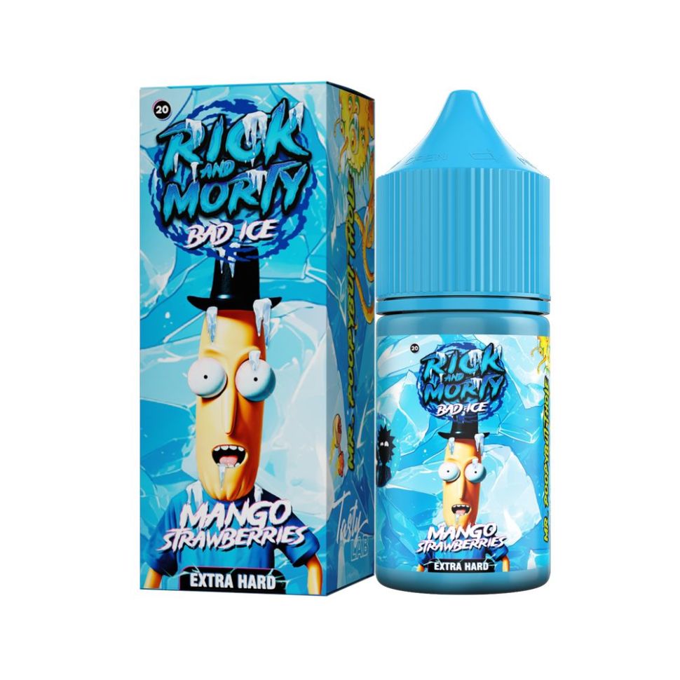 Жидкость Rick and Morty Salt Bad Ice - Манго Клубника