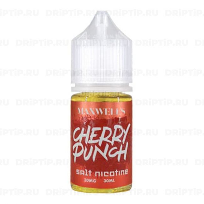 Жидкость Maxwells Salt - Cherry Punch 