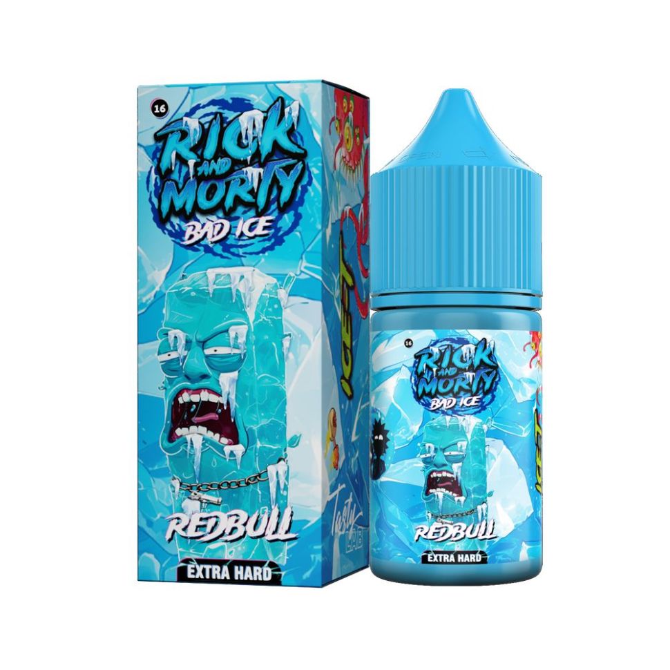 Жидкость Rick and Morty Salt Bad Ice - Ред Булл