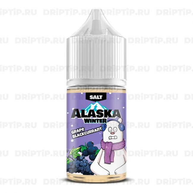 Жидкость Alaska Winter Salt - Grape Blackcurrant Жидкость Alaska Winter Salt - Grape Blackcurrant