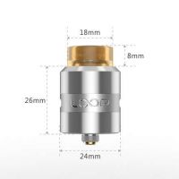 Loop RDA (клон) черный 24mm