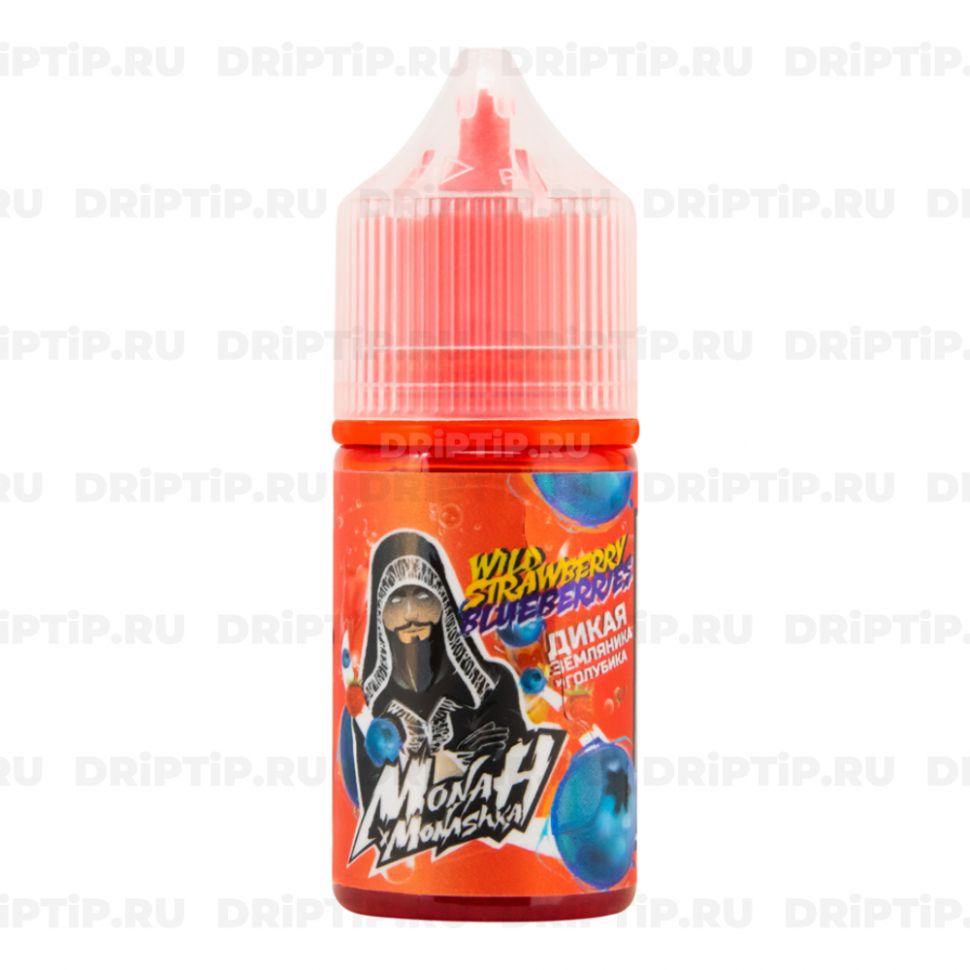 Жидкость Monah x Monashka Salt - Wild Strawberry Billberry