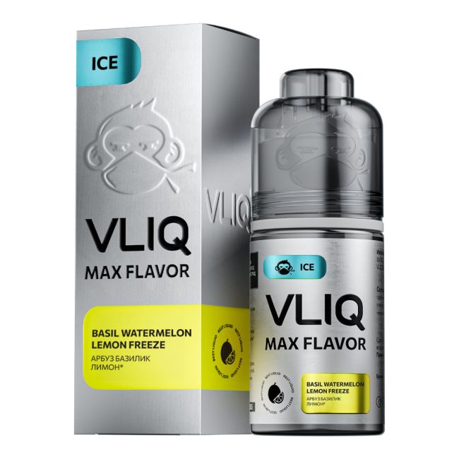 Жидкость Max Flavor Ice Salt - Арбуз Базилик Лимон Жидкость Max Flavor Ice Salt - Арбуз Базилик Лимон