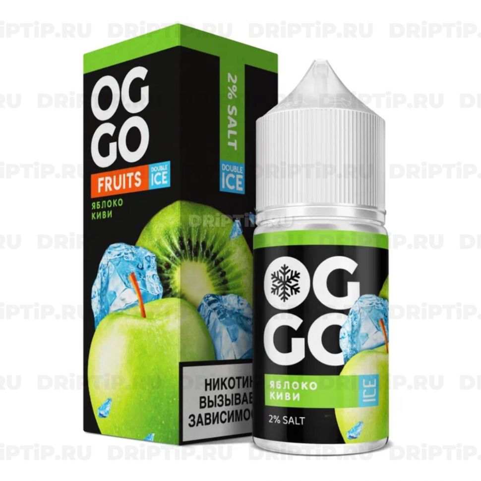 Жидкость Oggo Fruits Ice Salt - Яблоко Киви