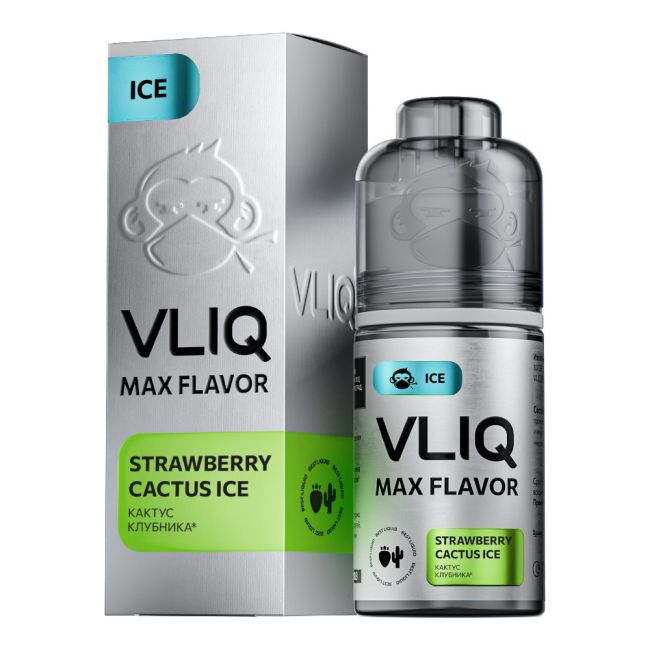Жидкость Max Flavor Ice Salt - Кактус Клубника 
