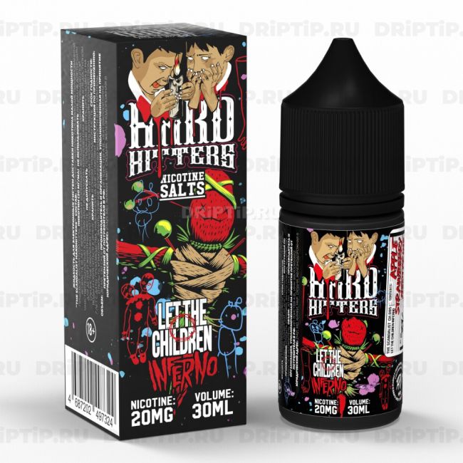Жидкость The Scandalist Hard Hitters Salt - Let The Children Inferno 