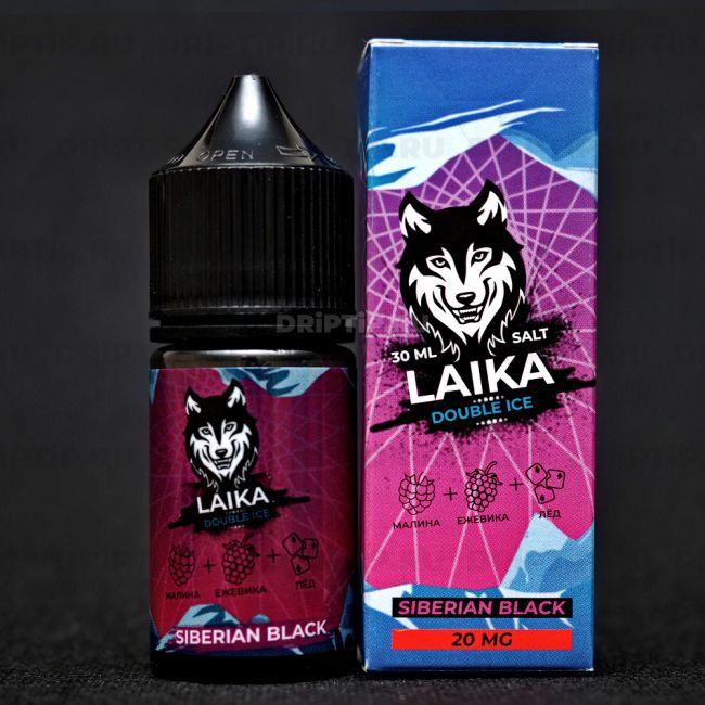 Жидкость Laika Salt - Siberian Black Жидкость Laika Salt - Siberian Black