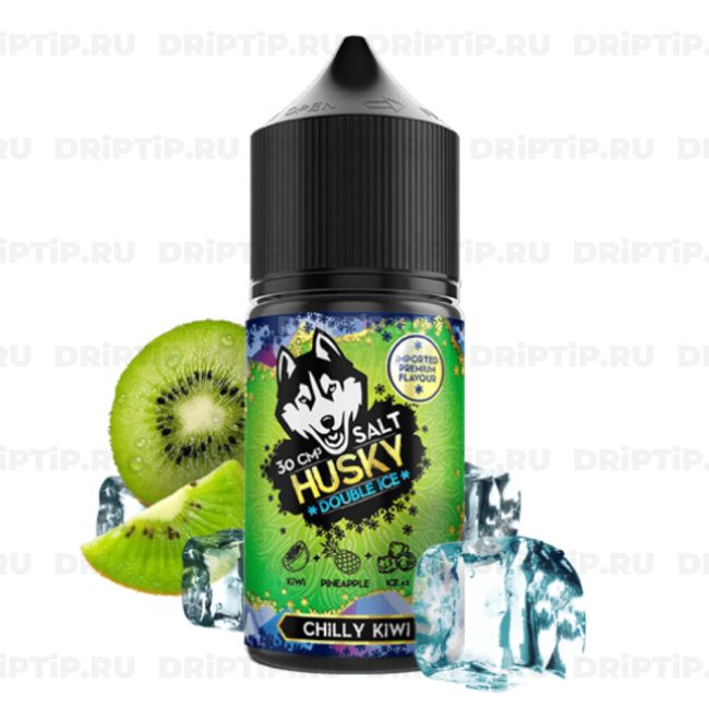 Жидкость Husky Import Double Ice - Chilly Kiwi (конструктор) 