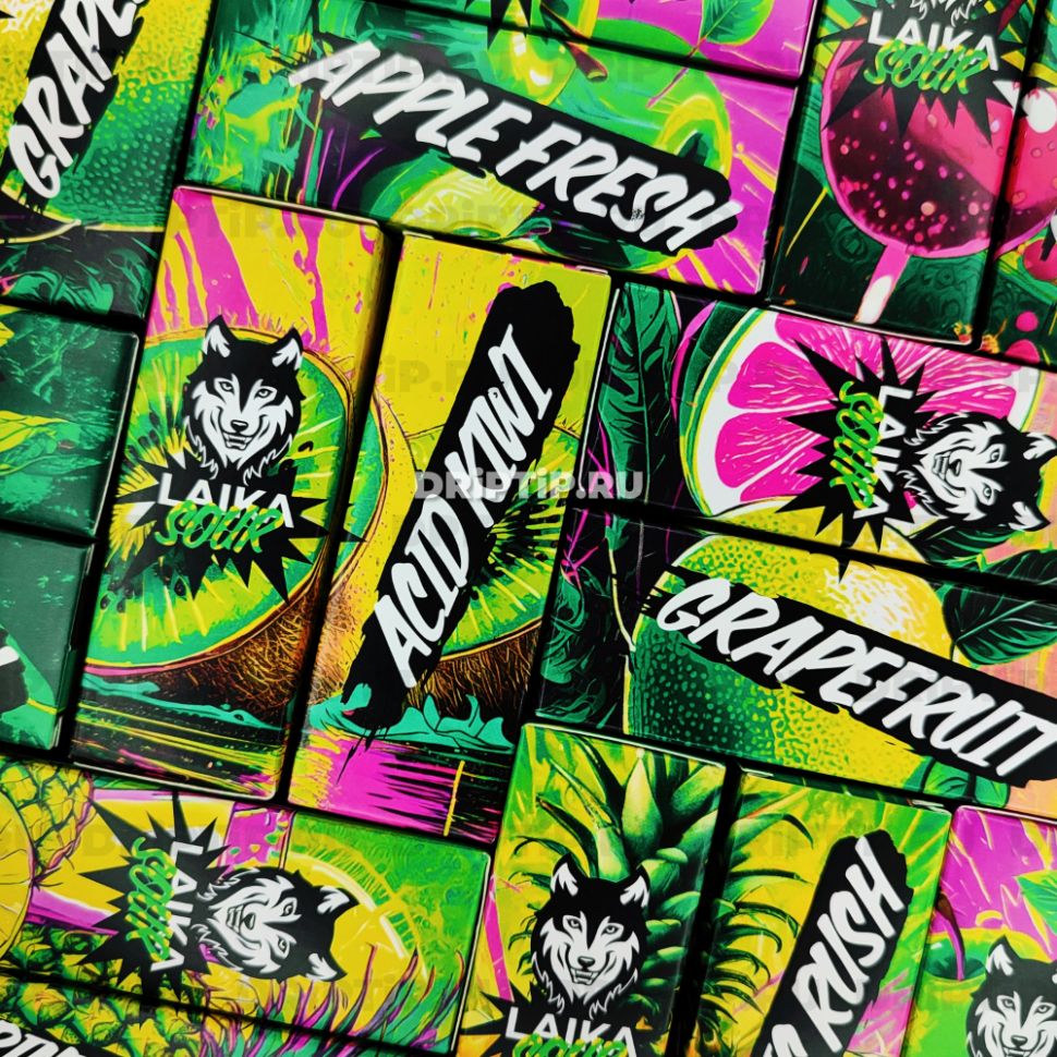 Жидкость Laika Sour Salt - Сherry lollipop