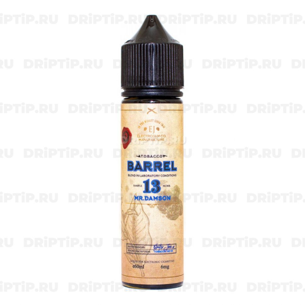 Жидкость ElectroJam Tobacco Barrel - Mr. Damson 