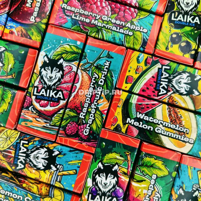 Жидкость Laika Orange Salt - Watermelon Melon Gummies Жидкость Laika Orange Salt - Watermelon Melon Gummies