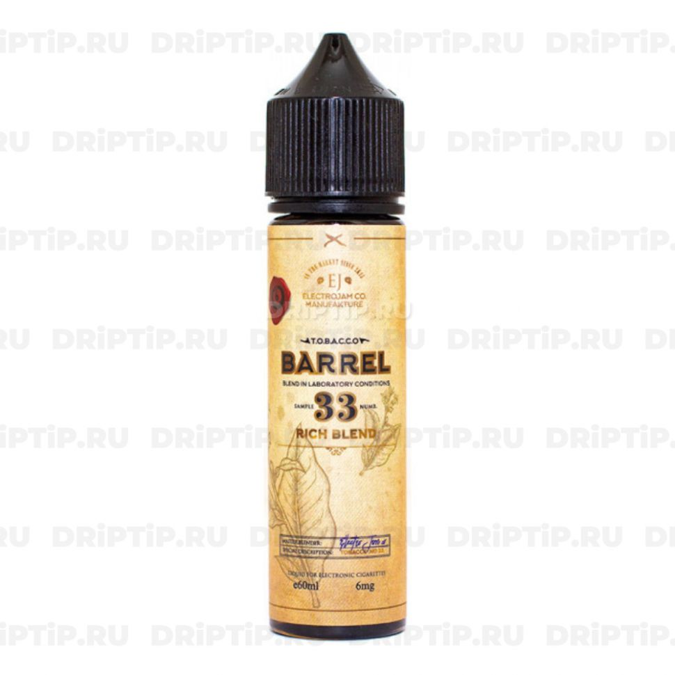 Жидкость ElectroJam Tobacco Barrel - Rich Blend