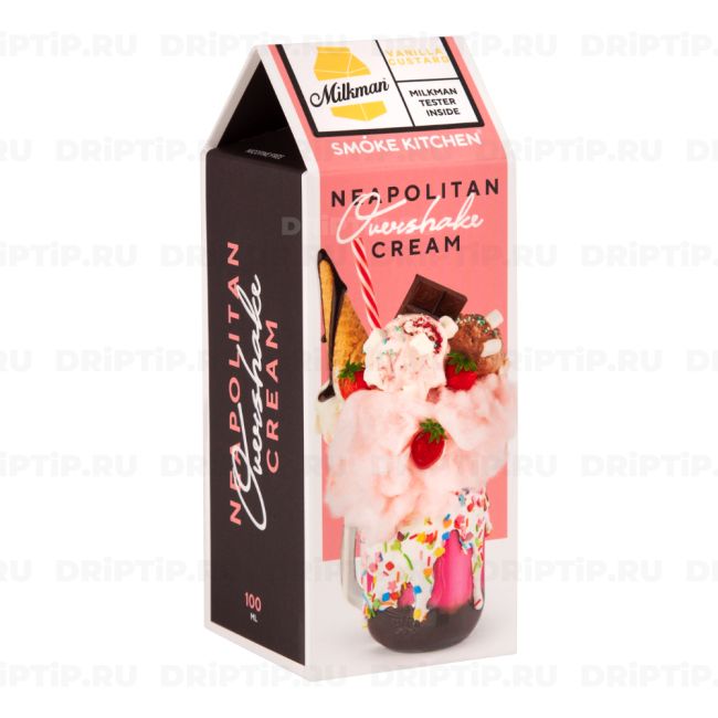 Жидкость Overshake + Milkman - Neapolitan Cream 