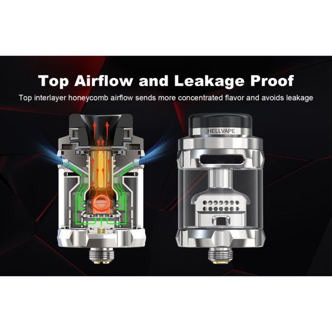 Hellvape Dead Rabbit Solo RTA - обслуживаемый бак Hellvape Dead Rabbit Solo RTA - обслуживаемый бак