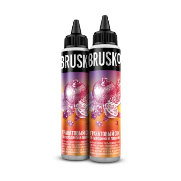 Жидкость Brusko - Гранатовый сок со смородиной и лимоном 