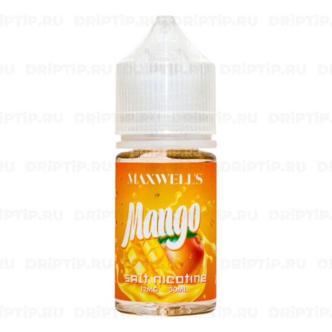 Жидкость Maxwells Salt - Mango Жидкость Maxwells Salt - Mango